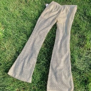 "Joe B by Joe Benbasset" lace pants, ivory,  M